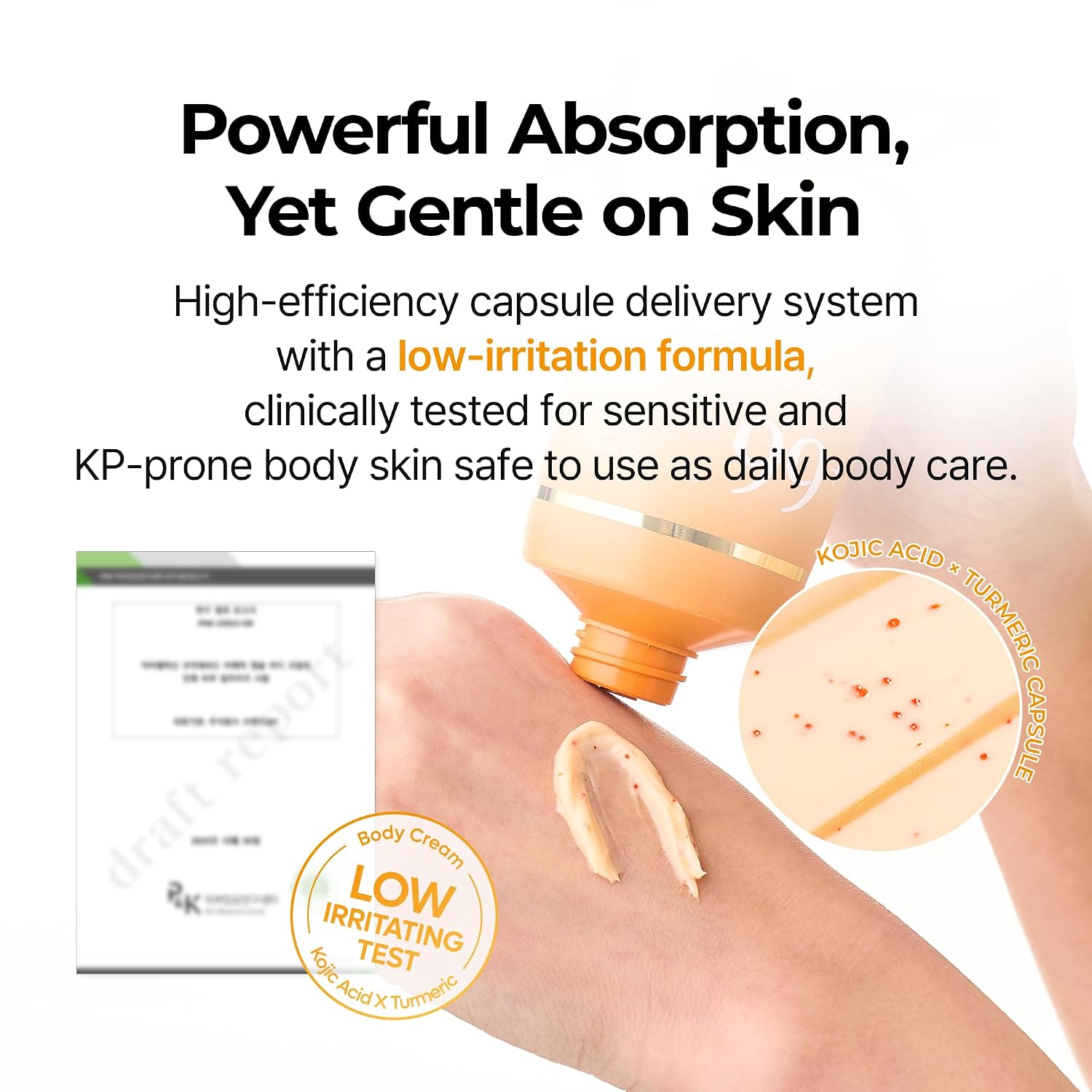 Kojic Acid Turmeric Body Cream