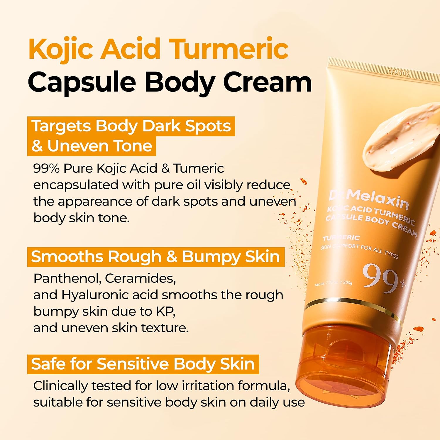 Kojic Acid Turmeric Body Cream