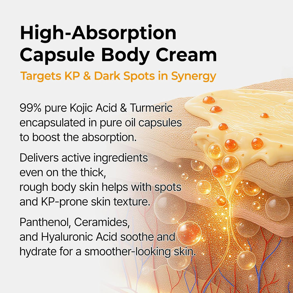 Kojic Acid Turmeric Body Cream