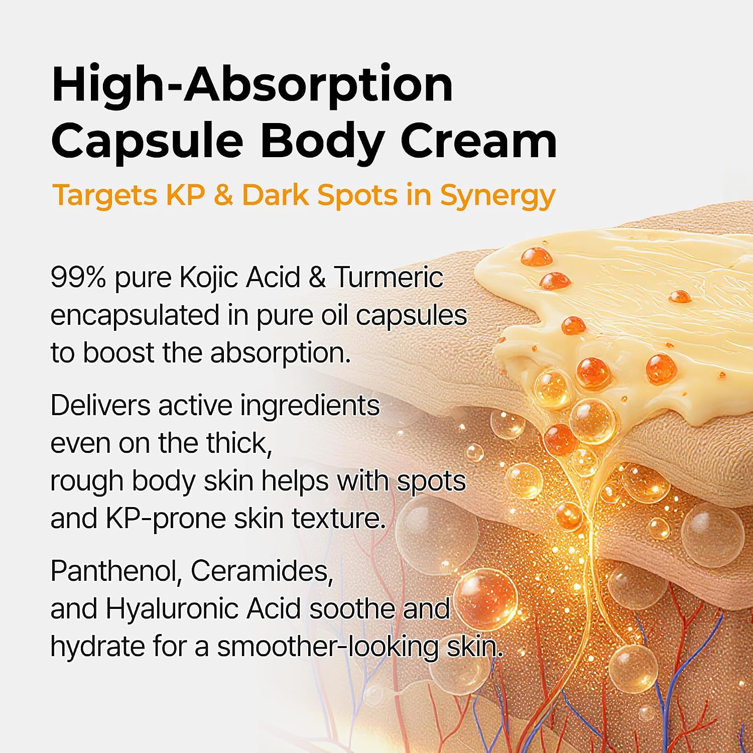 Kojic Acid Turmeric Body Cream